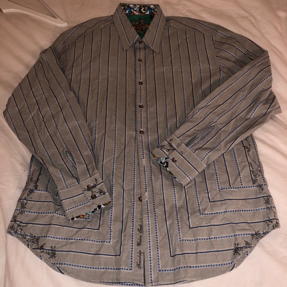 Robert Graham Striped Shirt